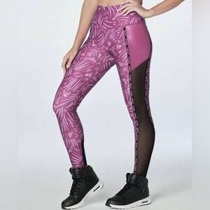Zumba Butterfly High Waisted Ankle Leggings